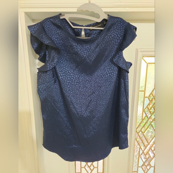 New York & Company Tops - New York & Company  Leopard Print Blouse